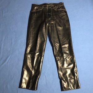 Pelle Studio Black Leather pants Size 10